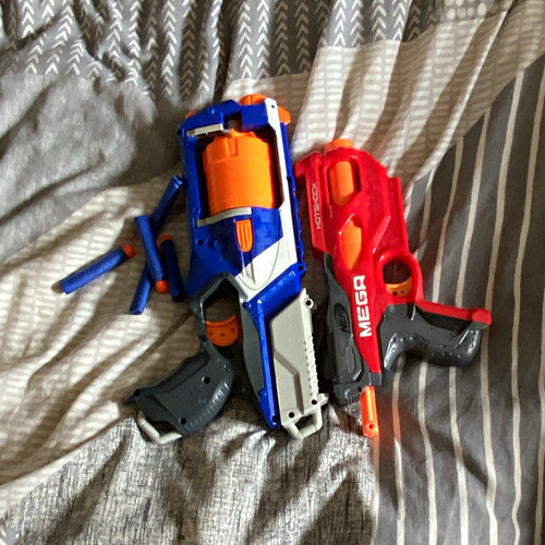 Nerf mega foam dart blasters - mega,