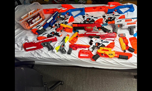 Nerf mixed job lot foam - nerf,