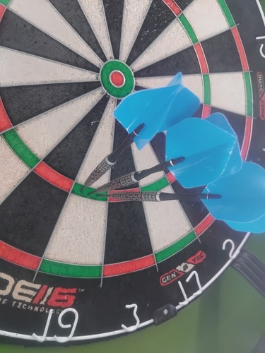 Shot darts set hardly used - shot,