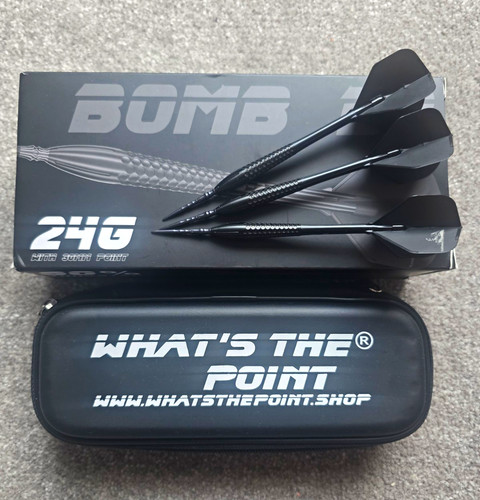 Bomb 24g tungsten dart - dart, set