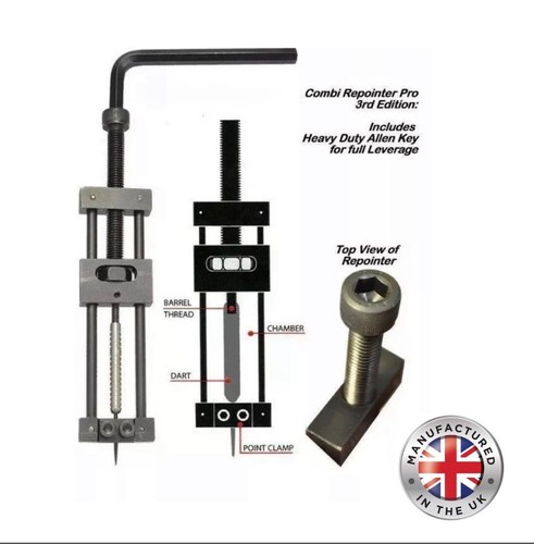 Handheld dart repointing tool - dart,