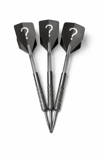 20g knurled tungsten darts - 20g,