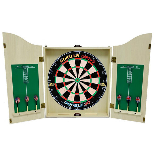 Gorilla darts centre set mdf - darts,