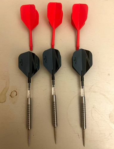 Tungsten 24g darts set - 90%,