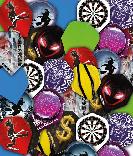 Assorted darts flights bargain - assorted,