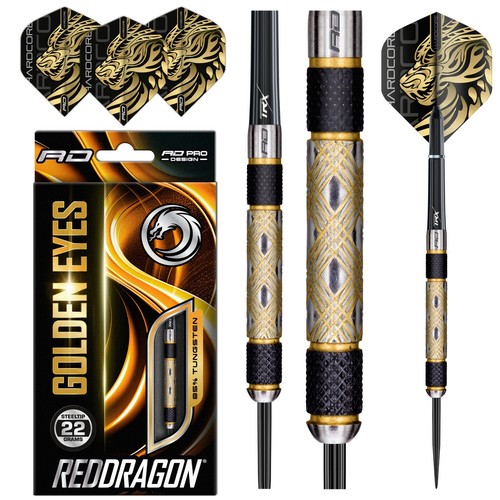 Red dragon golden eyes - golden,