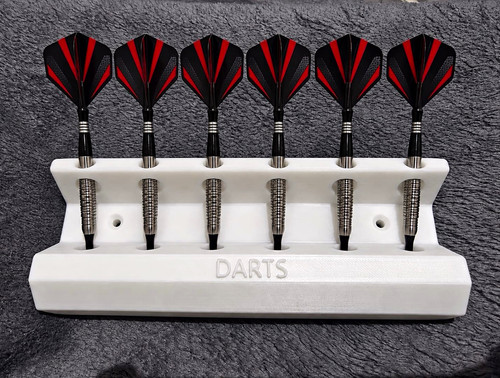Wall mounted dart holder