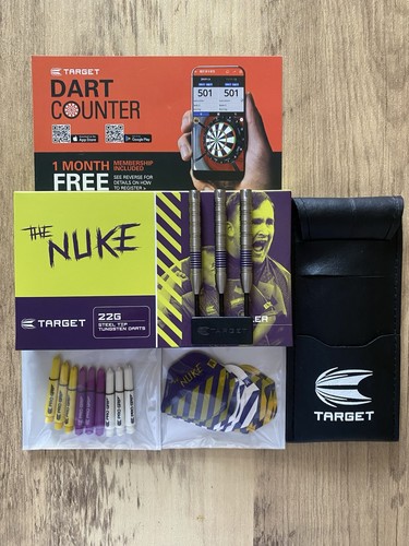 22g tungsten darts - darts, luke