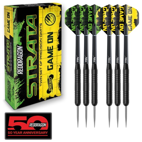 Red dragon darts set strata - red,